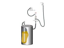 Kit de drenaje de aceite con bomba PM 2, 3:1 para pared