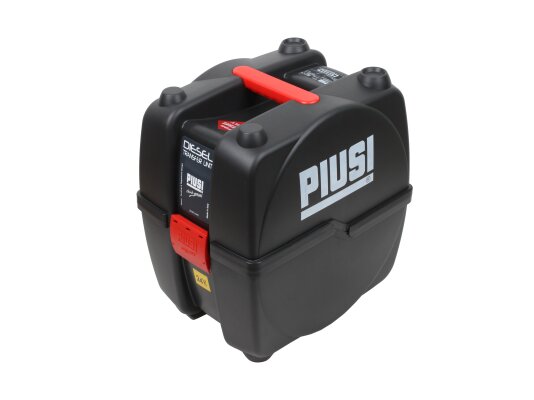 Estación de servicio móvil mini Piusi Piusibox 24V Basic negra, art: F0023200B