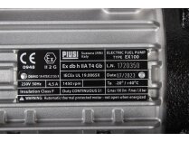 Bomba de combustible Piusi EX100 220/50