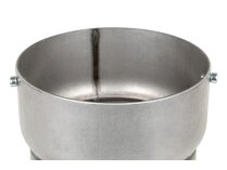 Cámara de combustión para quemadores de gasóleo Ecoflam Ø125 x 180 mm, art: 65320396.