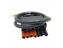 Conector de cable Riello 7P, hembra, 3006386