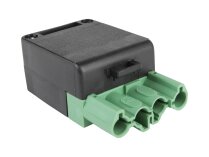 Conector hembra Elco 4P, art: 13010449.