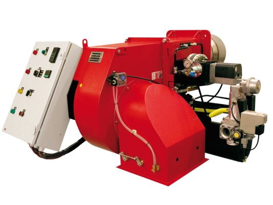 Quemador de gasóleo/gas Ecoflam MULTIFLAM 500.1 PR TC VGD 40.125